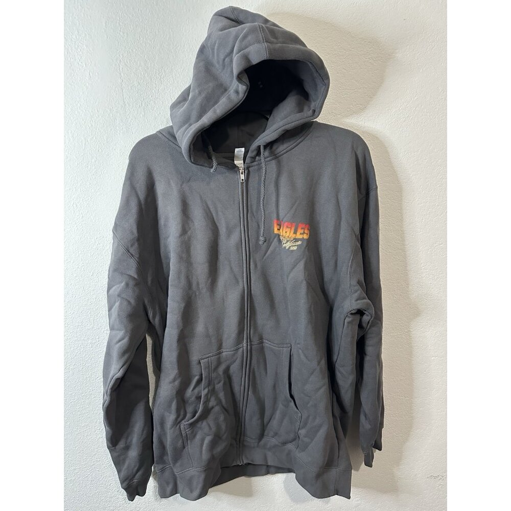Independent Trading Company Eagles Hotel California 2020 Full Zip Hoodie Size 2X